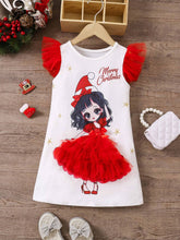 Young Girl Summer Casual Cute Vacation Minimalist Comfortable Portrait Print Dress With Lovely Bag Included